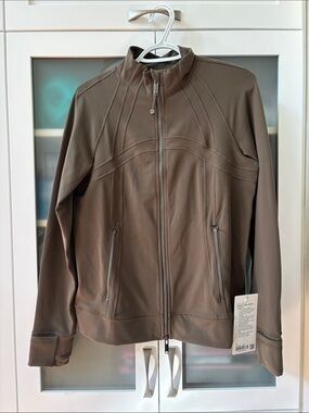 Lululemon Define Track Jacket Olive Brown SZ 8 NWT 🤎💚🤎